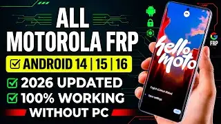 👉 2026 NEW Motorola FRP Bypass  🤯| Android 13&ndash;16 | No PC | Moto Google Account Unlock