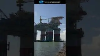 CHEVRON Anchor Platform, leaving Kiewit Offshore Services #shorts #youtubeshorts