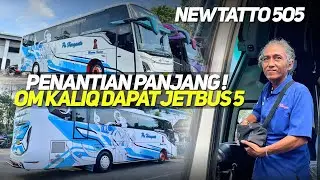 AKHIRNYA JB5 BATANGAN BARU OM KALIQ RILIS‼️TAMBAH UNIT JETBUS 5 PO.HARYANTO HR036 TATTO 505 REBORN