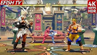 Urien vs Luke (Hardest AI) - Street Fighter V