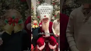 it was like the scene from a bad Christmas movie
