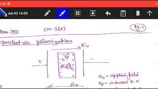 Lect 1(d), Class-12, relation b/w K and Electrical susceptibility