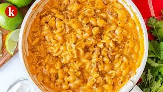 One Pot Velveeta Taco Mac and Cheese