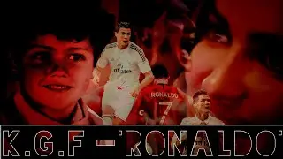 KGF VERSION - CRISTIANO RONALADO BEAST MODE ❤|| Manchester United Brand CR7 Life Trailer in hindi 😱