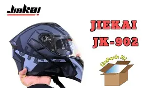 JIEKAI JK-902 - FLIPUP - DOT CERTIFIED - DUAL VISOR | UnPack It!