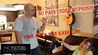 Hypnotized and Feeling no Pain...Must see!!!!