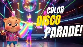 Chiku and the Magic Colors Parade 🌈 Disco Dance Song for Kids