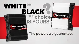 Taramps HD3000 - Now available in white and black versions!