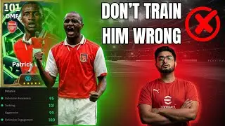 This Training Makes Patrick Vieira a MONSTER DMF 😈 | OLD School Destroyer DMF | #efootball #train