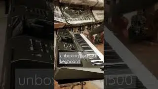 Unboxing psr 1500 keyboard| Yamaha