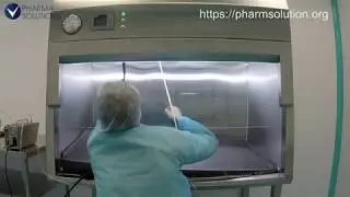 HEPA filter integrity testing in the laminar flow unit