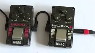 KORG PEQ-1 Parametric EQ Demo