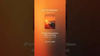 Let's Go Somewhere | Modern Pop Country Driving Song