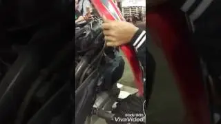 Cara memasang shock Honda spacy