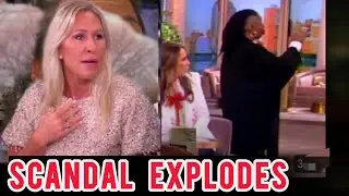 The view Host Has a Look of Horror after Whoopi is REMOVED..Co-Host Puts her To Tears over comment 
