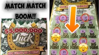💵MATCH GOTTA LOVE THE HOLIDAY LUCK TICKETS🔥💵💥