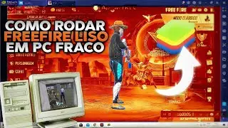 BLUESTACKS TRAVANDO E DANDO LAG PC FRACO. COMO DEIXAR O FREE FIRE RODANDO LISO!!!