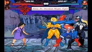 Mugen : Marvel : Spiderman & Spider Woman Vs Iron Patriot & Venom (Request)