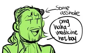 Hamilton talking trash to Madison ft supportive Jefferson