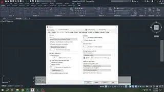 How to Use the OPTIONS Dialog Box in AutoCAD | Complete Guide for Beginners