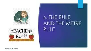 Measuring using a ruler and metre rule (Grade 1)
