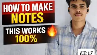JEE&ndash;NEET Toppers Ye Notes Method Chupate Hain 🤯 | Class 10&ndash;11&ndash;12 Best Study Strategy |Harshit Mishra
