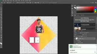 #Diamondshapebanner How To Create Diamond shape banner in Photoshop