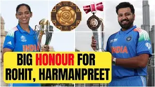 BREAKING: Rohit Sharma, Harmanpreet Kaur awarded Padma Shri