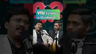 Is VTU syllabus outdated...?  #techinkannada #education