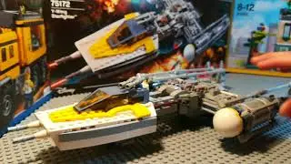 Обзор на Y-Wing Starfighter 75172 | [ОБЗОР]