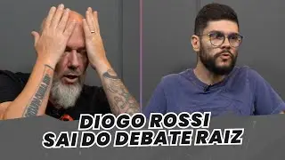 DIOGO ROSSI SAI DO DEBATE RAIZ APÓS DISCUSSÃO CARLOS VINICIUS X ALERRANDRO | CORTES DEBATE RAIZ