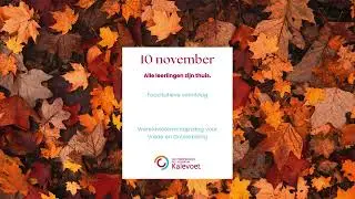 Maand November 2025 te Campus Kalevoet