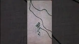 Sindhi embroidery Big motif part 1| Sindhi Tanka | Gujrati Stitch | Kutch work for bedsheet cushion
