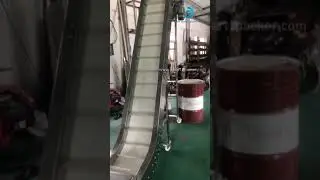 Elevator type refill bucket conveyer testing video for automatic bag packaging machine