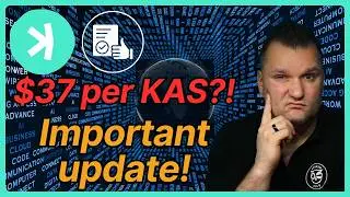 Это обновление важно для Kaspa! Цена KAS &mdash; 37 долларов! Новые токены KRC20, а также мошенничество...