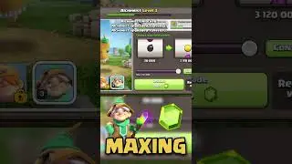 GEMMING The new helper ALCHEMIST to max level. #clashofclans