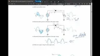 DIODE RECTIFIERS, The Half-Wave Rectifier and The Full-Wave Rectifier