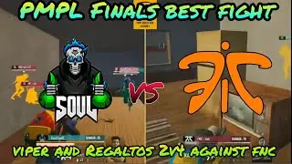 Soul VS Fanatic 2v4 Clutch Best Moments in PMPL Finals || Viper and Regaltos 2v4 Fanatic || PMPL2020