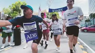 Race Behind 1.5 &ndash; Protest Run at Asian Development Bank HQ #ACEF2025