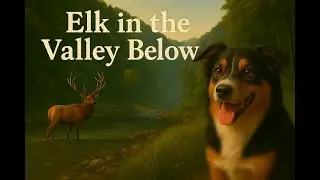Surprise Elk Sighting! | Epic Creekside Hike with Dogg