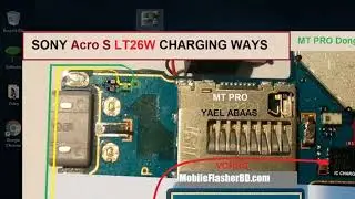 Sony Xperia Acro S LT26w Usb Charging Problem Solution Jumper Ways By GSM Free Equipment
