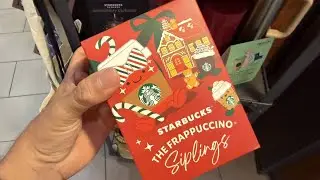 Коллекция Starbucks The Frappuccino Sipplings (праздничная версия) и Xmas Tumbler 2025 #Malaysia