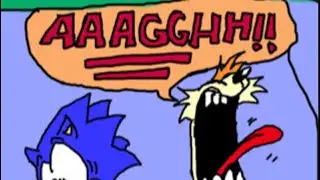 Sonic and Tails Comic dub:A really short comic of how much Tails despises his real name,by:spongefox