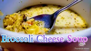 Creamy Broccoli 🥦 Cheese 🧀 Soup 🍲 Recipe perfect for Michigan Winter ❄️🥶❄️