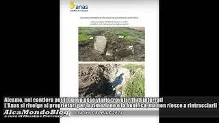 Alcamo, nel cantiere per il nuovo asse viario trovati rifiuti interrati. L'Anas cerca i proprietari