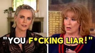 Charlize Theron LOSES It LIVE On The View After Heated Clash With Joy Behar
