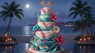 Ultimate Favorite 124 Beach Wedding Cakes Ever 🌴 Tropical Beach Wedding & Birthday Bling Inspiration