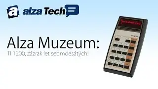 Alza Muzeum: Texas Instruments TI-1200, zázrak let sedmdesátých! - AlzaTech #412