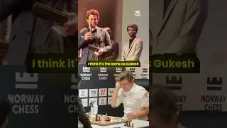 Best Moment of Gukesh & Magnus 😭&hearts;️ #chess #gukesh #magnuscarlsen
