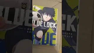 Blue Lock manga vol 1 #bluelock #mangaunboxing #manga #unboxing #showcase #viralshorts